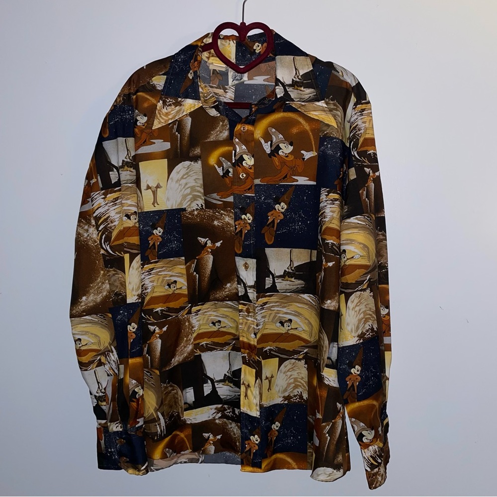 Vintage Kennington Sorcerer Mickey Mouse size small mens
